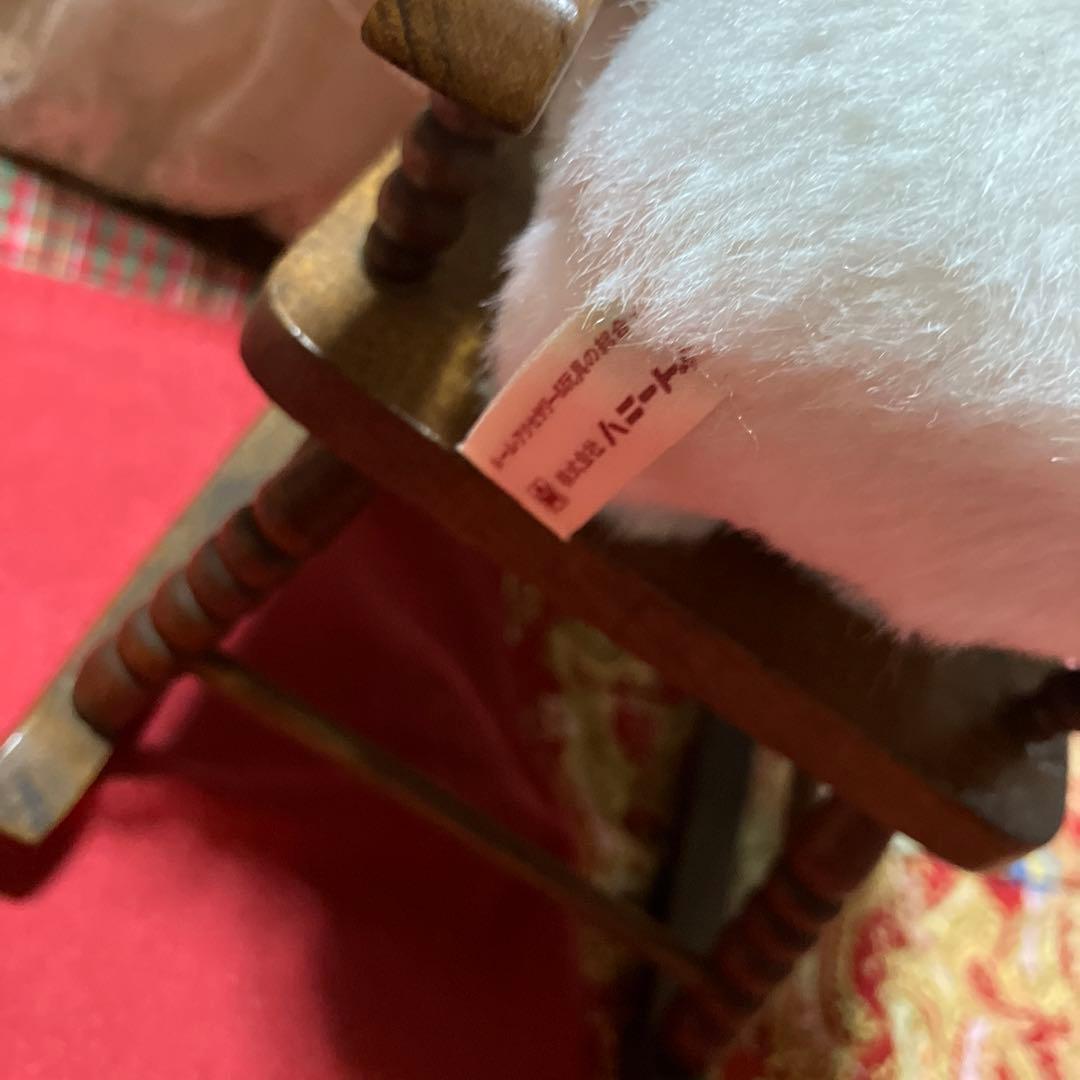 レトロぬいぐるみ 人形 うさぎ ハニートイズ モンチッチ 指しゃぶり