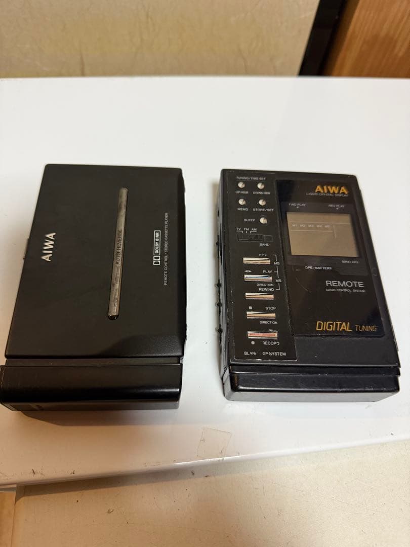 AIWA カセットプレーヤー HS-JX10 とHS-PL55 Aiwa HS-PL55 ▷ Walkman.land