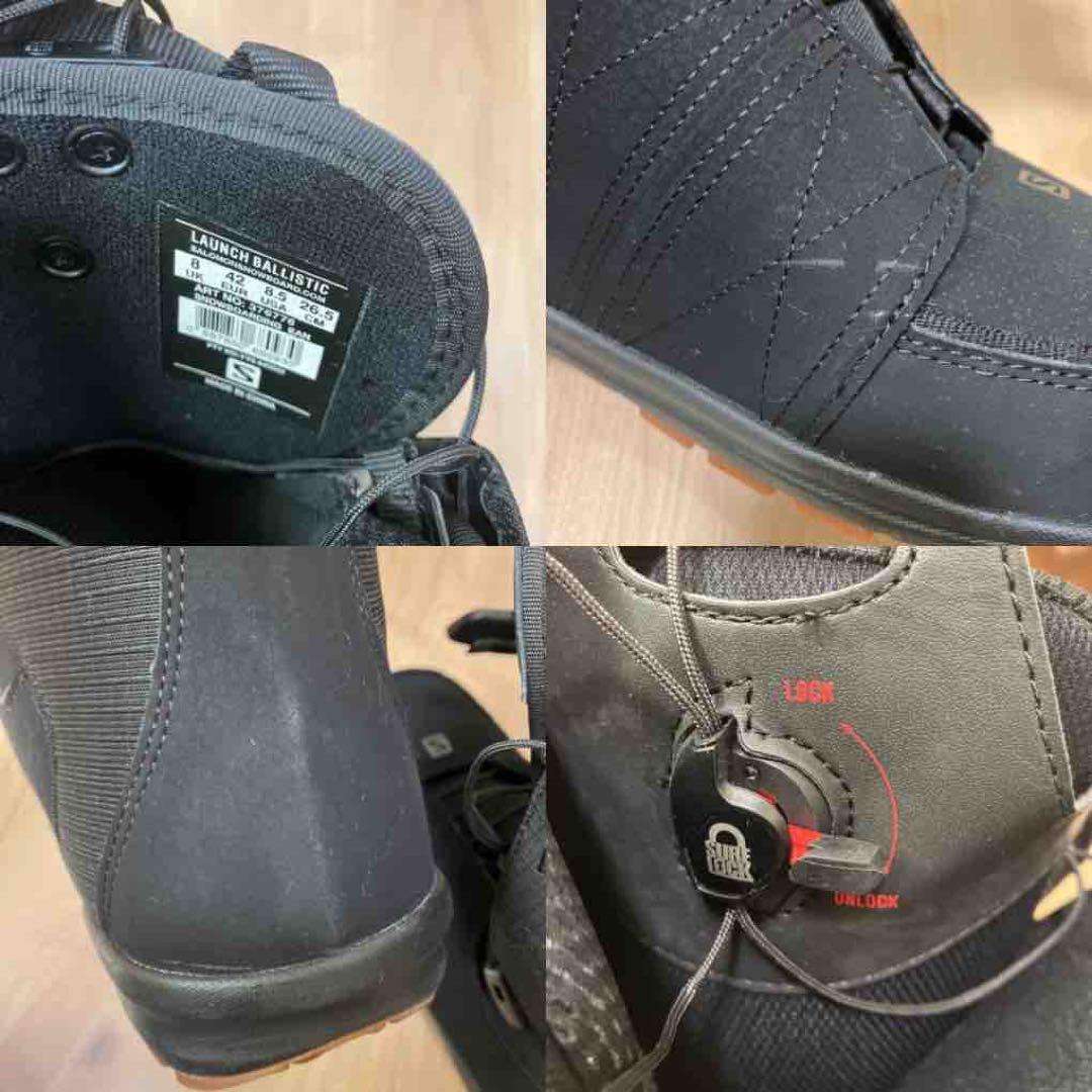 Salomon LAUNCH BALLISTIC スノボ ブーツ 26.5cm