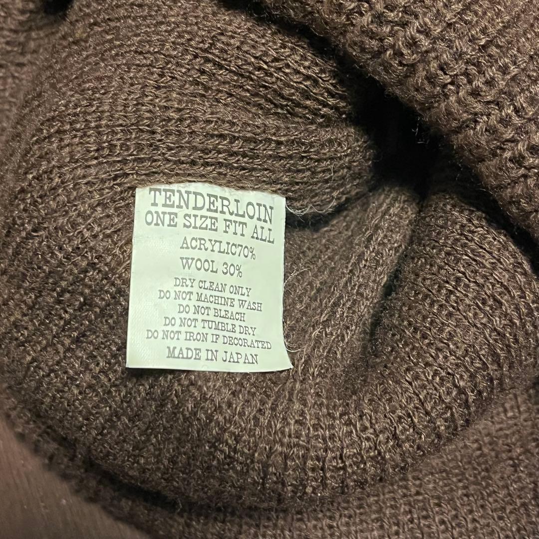 テンダーロイン ニット帽 ボンボン ビーニー 割引