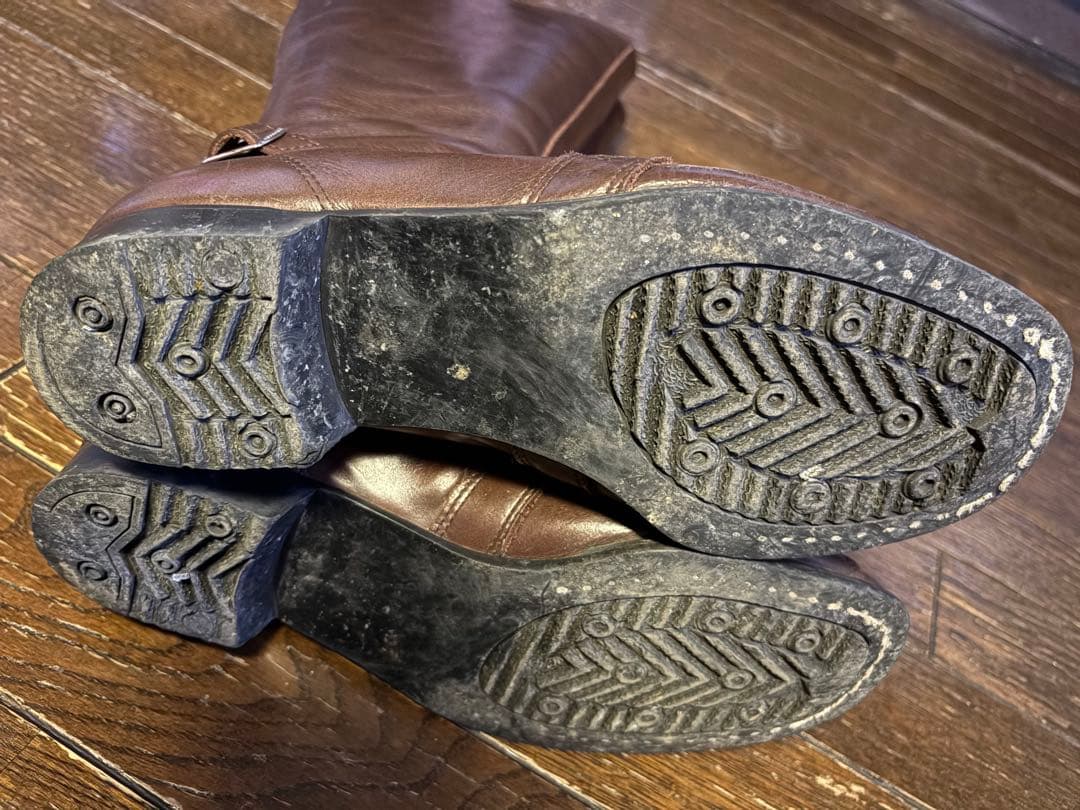 三協 特攻ブーツ 27 本革 ライディングブーツ 旧車 GS400 cbx400