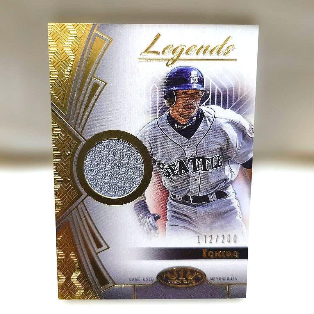 イチロー Tier One Legends 実使用ジャージ/シリアルカード - メルカリ