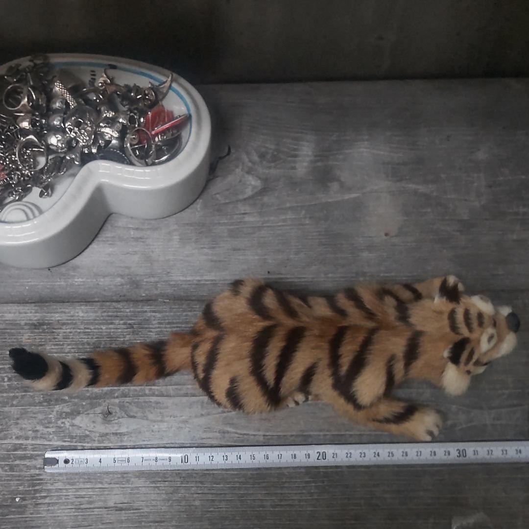 虎 剥製風 置物 tattoo 入墨 hot rod