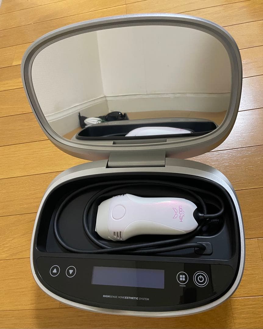 超美品 ver.8.4 ケノン 眉毛脱毛器付き 脱毛器 美顔器 ゴールド 超美品
