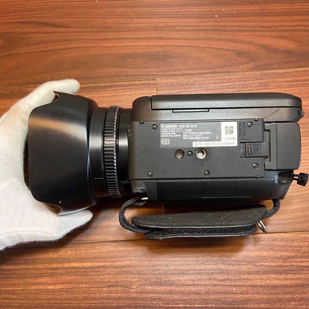 Canon IVIS HF G10 ビデオカメラ ほぼ新品 4082 - メルカリ