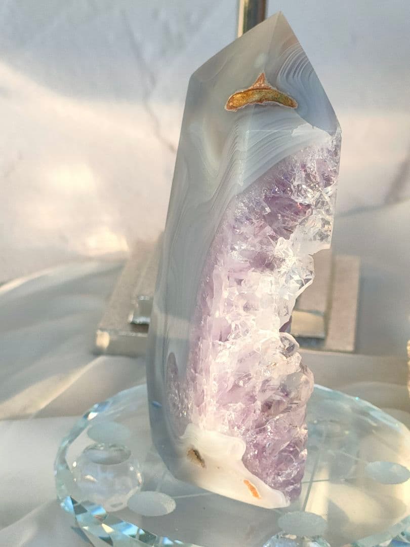 ㉑ピンクアメジスト♥️タワー♥️チェリーブロッサム♥️桜瑪瑙♥️花