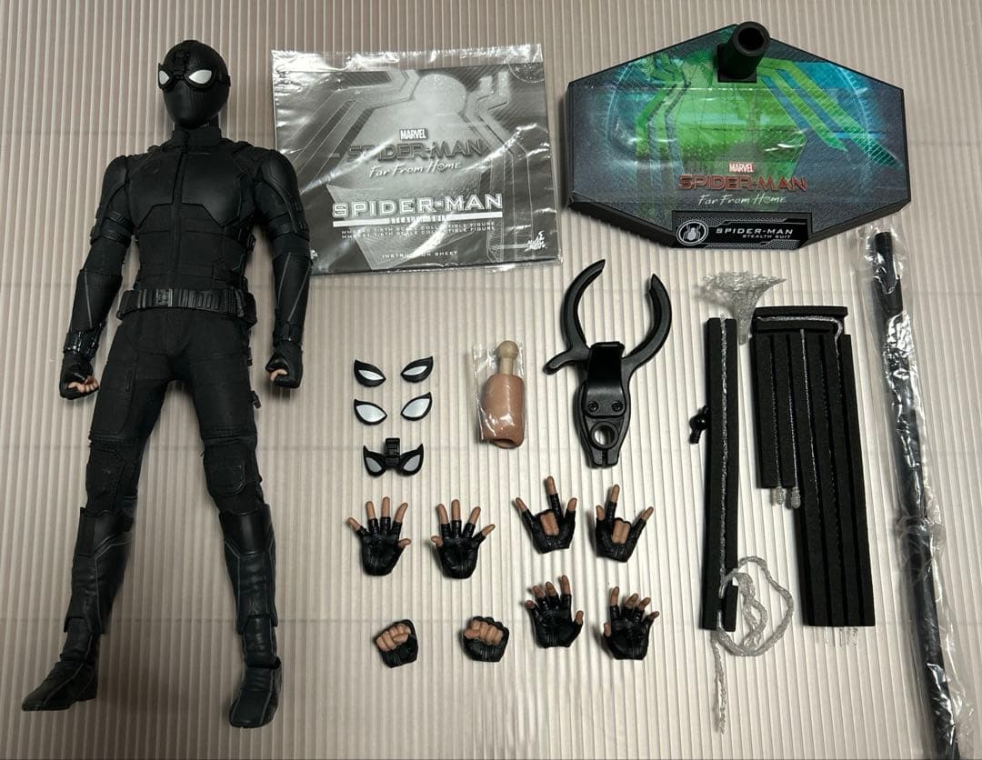 ホットトイズ　スパイダーマン　ステルススーツ　ファーフロムホーム　マーベル Amazon.co.jp: 【ムービー・マスターピース】『スパイダーマン:ファー