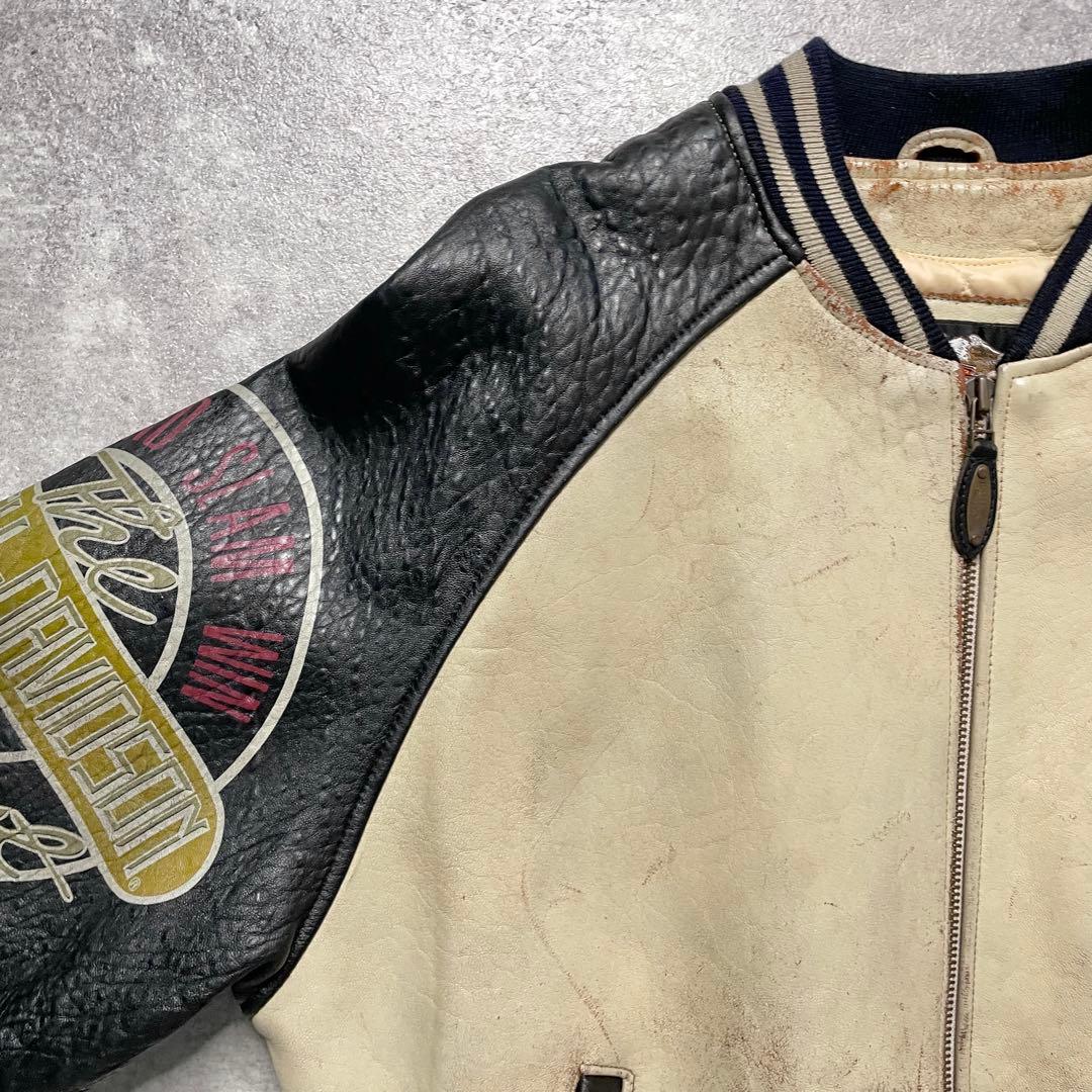激渋90s Harley-Davidson leather jacket】