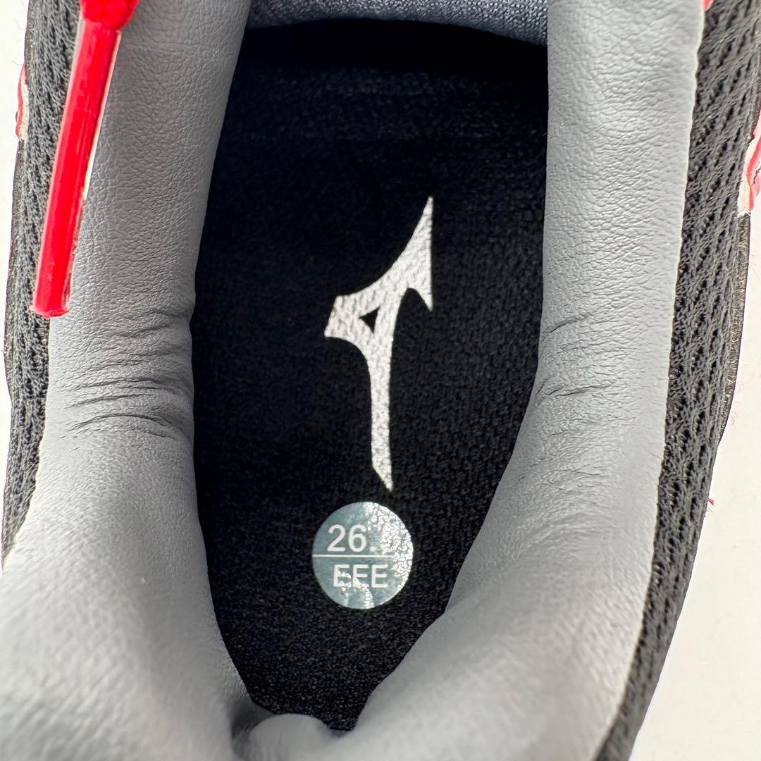 【新品】ミズノ　【26.5cm 3E】　安全靴　オールマイティLS レッド