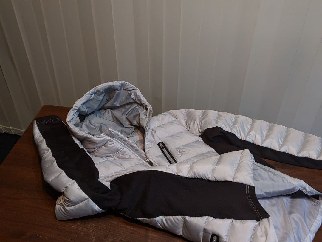 ルコック 異素材 切替 ダウンジャケット フード パーカー ゴルフ