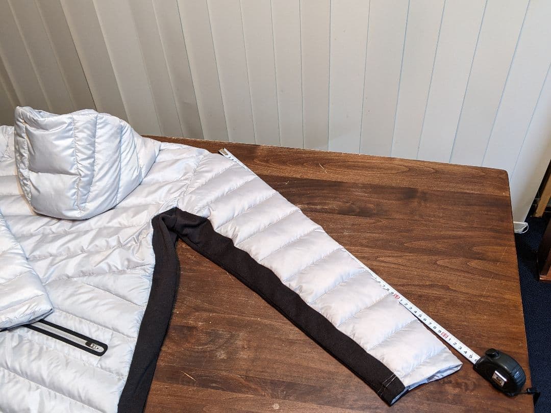 ルコック 異素材 切替 ダウンジャケット フード パーカー ゴルフ