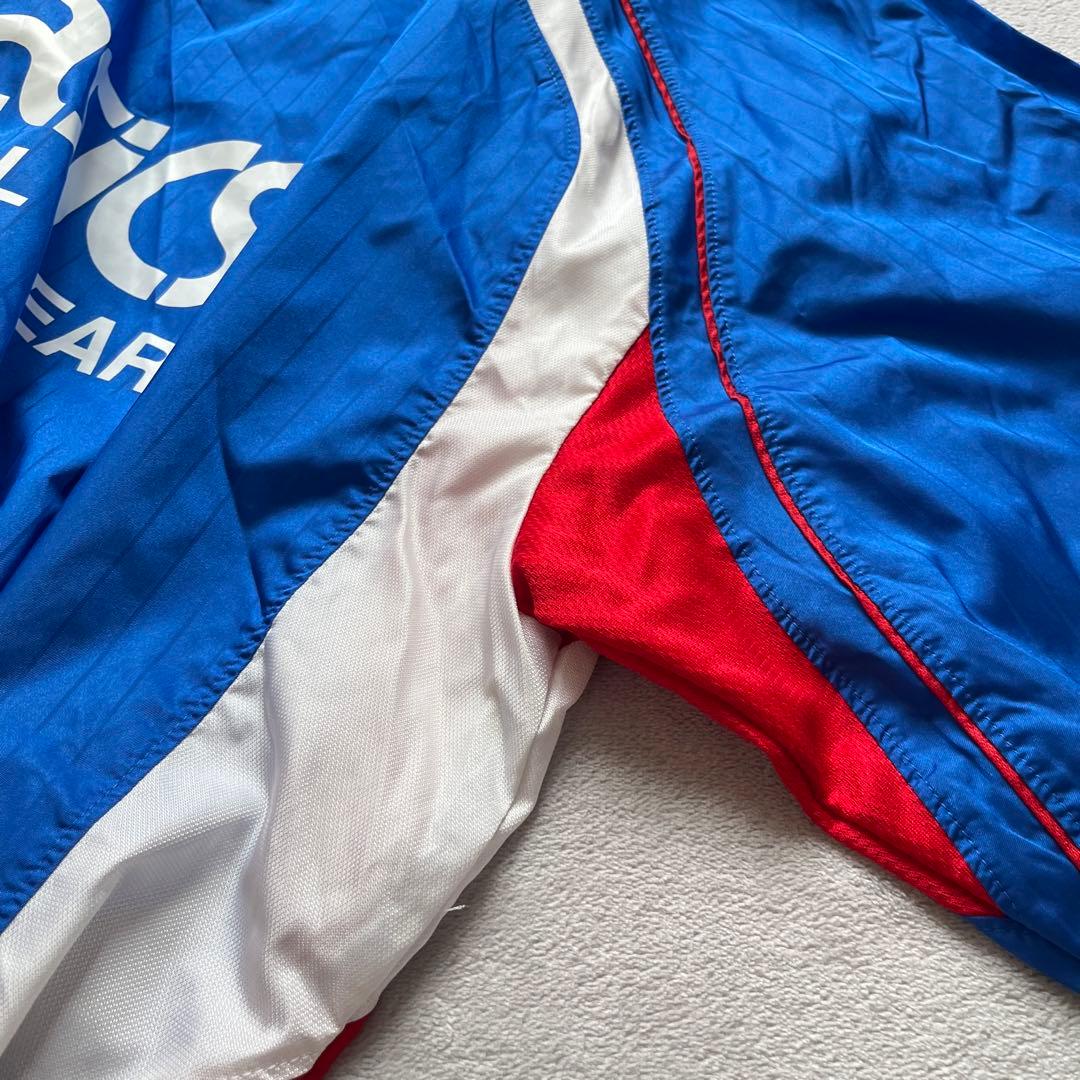 asics FOOTBALL GEAR ナイロンセットアップ 上下セット ピステ - メルカリ