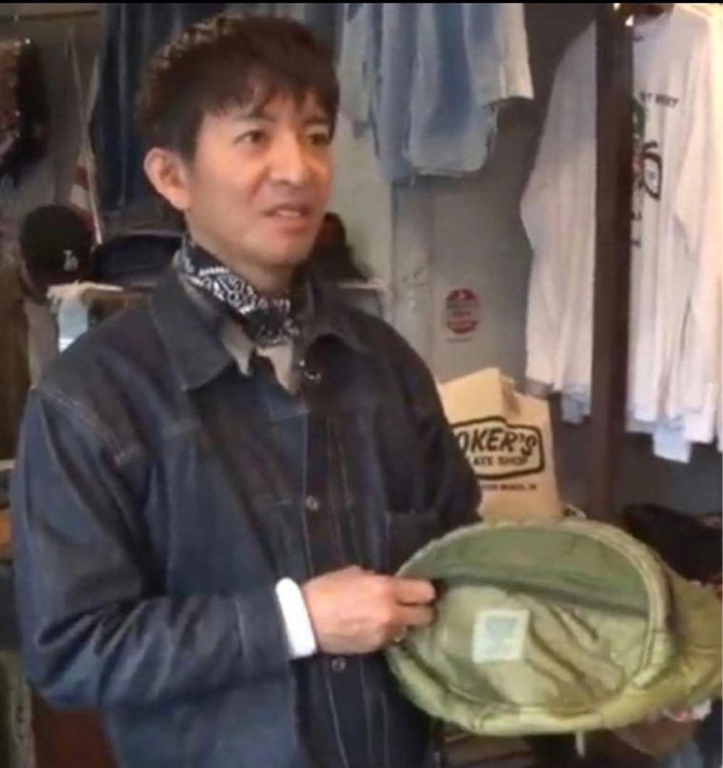 US】キムタク 私物 M-65 キルティング カスタマイズ ファニーパック