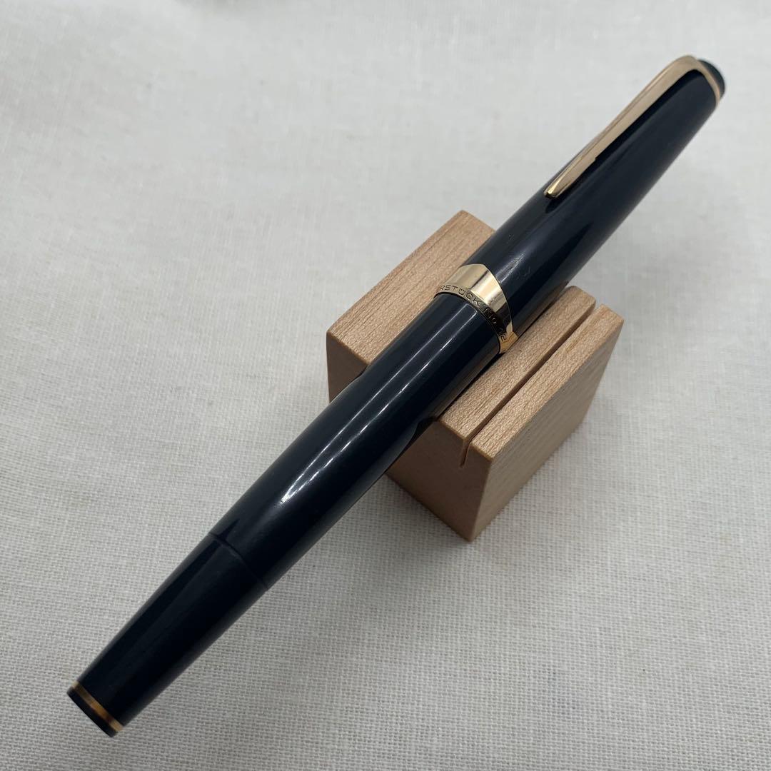 希少良品】モンブラン no.12 グレー軸 18C EF 万年筆