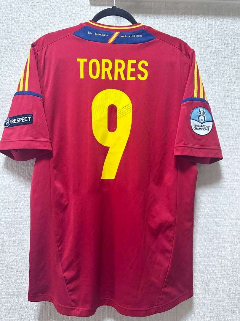 スペイン代表 EURO 2012 決勝戦ユニフォームTORRES 9