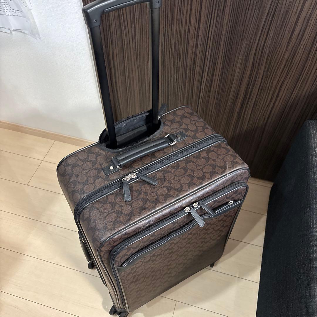 値引き相談乗ります】COACH モノグラム キャリーケース 大容量