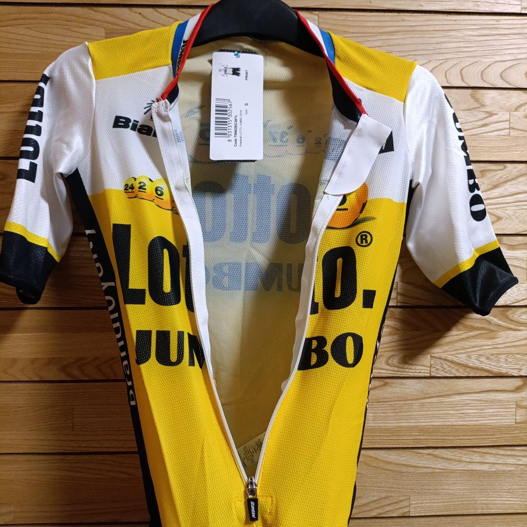支給品 Lotto Jumbo ロードスーツ オランダナショナルチャンピオン