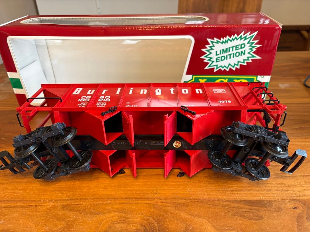 LGB レーマン 限定版 4076-M 01 貨車 Burlington