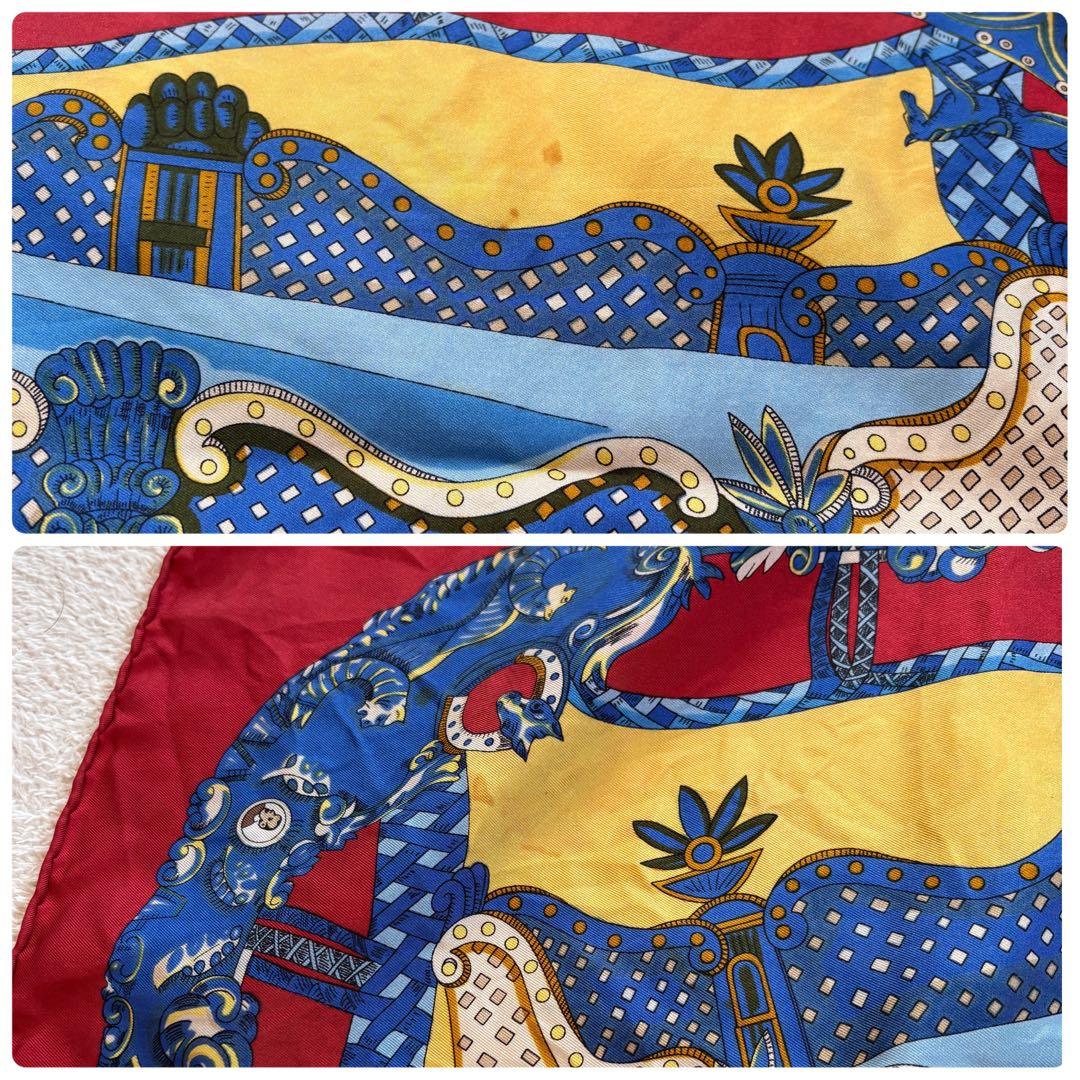 タグ付き】HERMES カレ90 メリーゴーランド 馬 騎士 - メルカリ