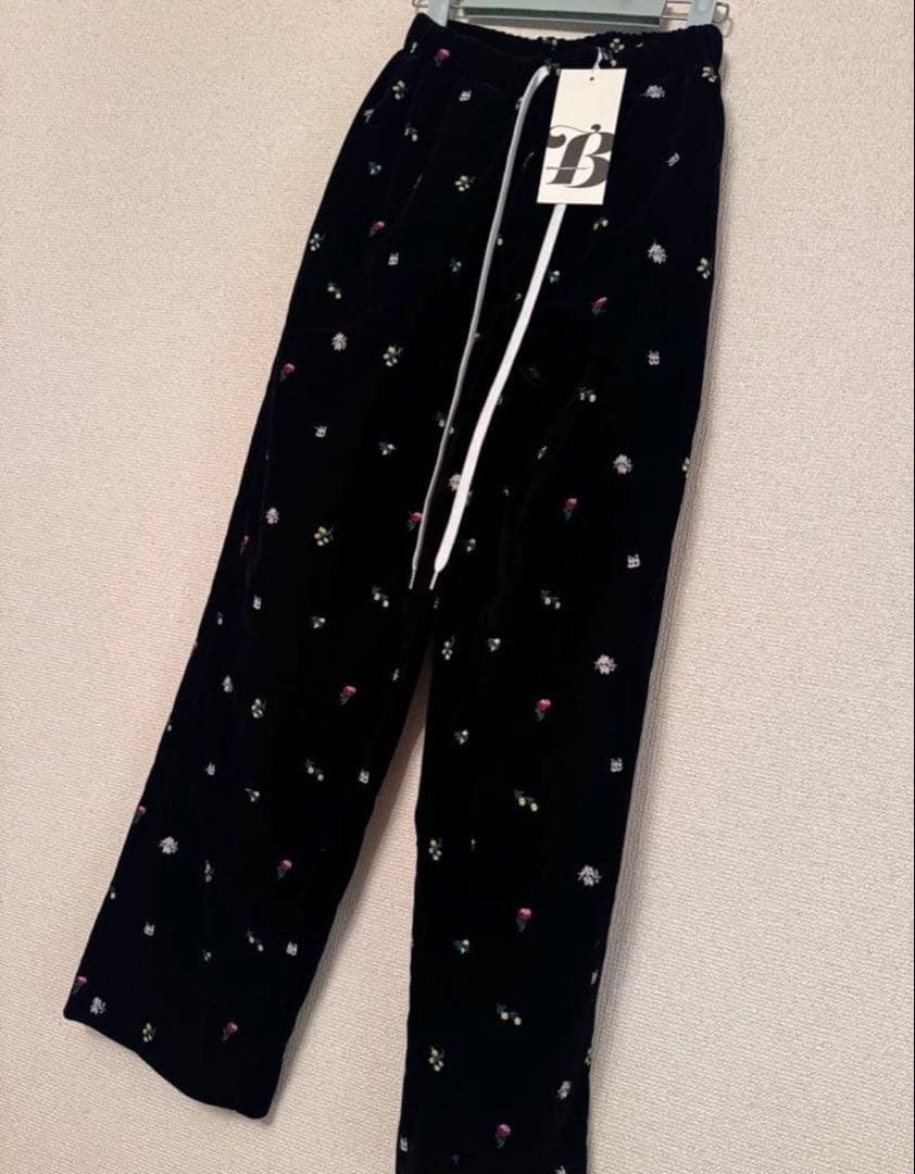 Bibiy. B. STARRY PANTS ビビィパンツベロア