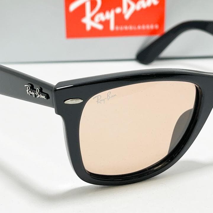 ケースなし割引特価【RB2140F-6014B】レイバン サングラス オレンジ