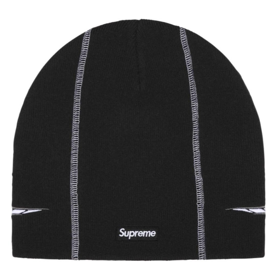 Supreme Racing Panel Beanie Black - メルカリ