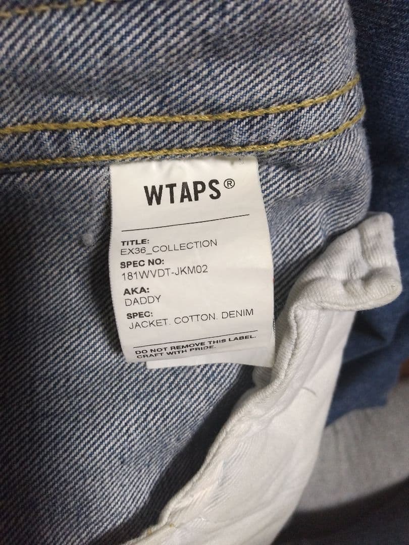WTAPS DADDY JACKET 02 M 18AW used