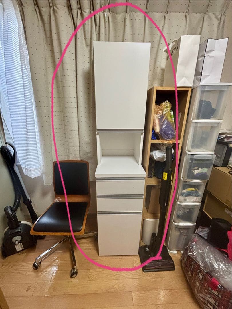 引き取り限定】ぬぬん様専用⭐︎食器棚 カップボード2点セット