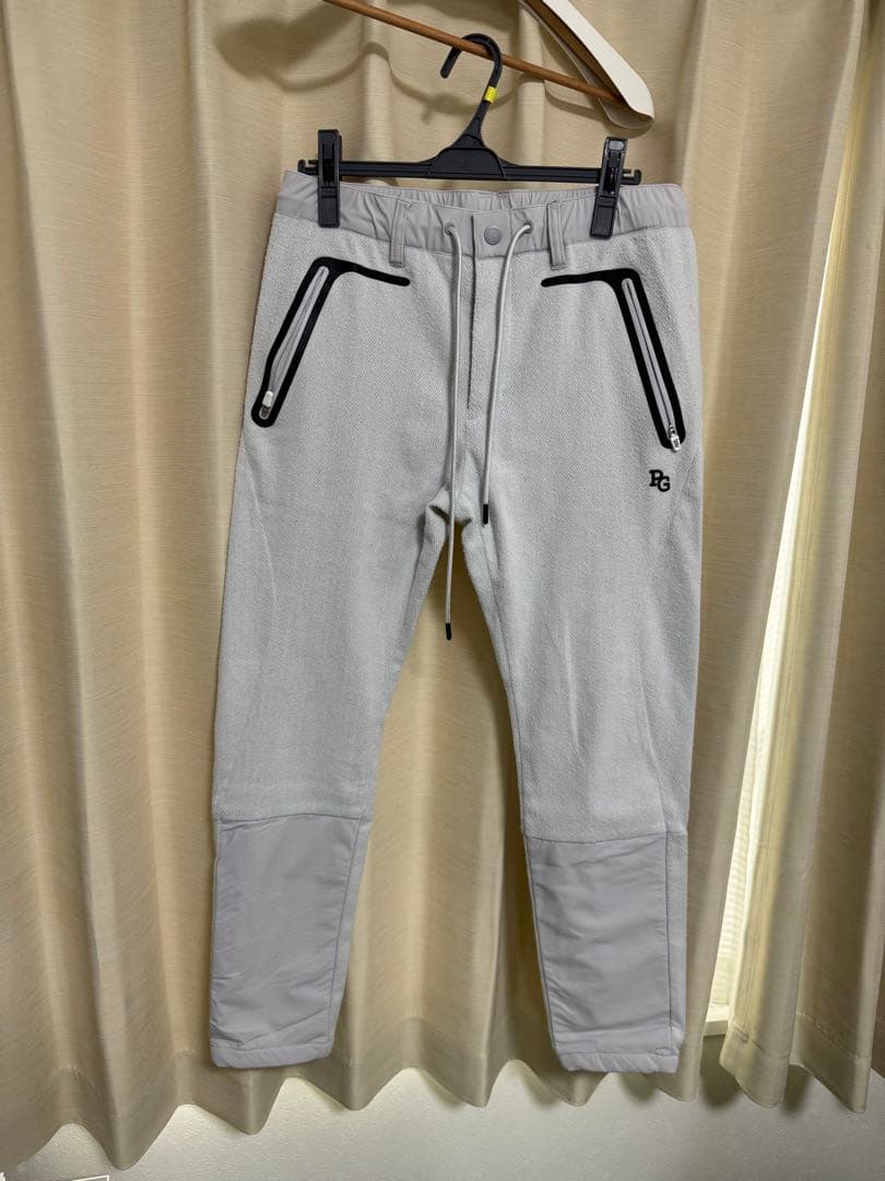 (1/31マデ)PG ロゴ付き グレー パンツ 1/31マデ)PG ロゴ付き グレー パンツ PEARLY GATES consterior.com