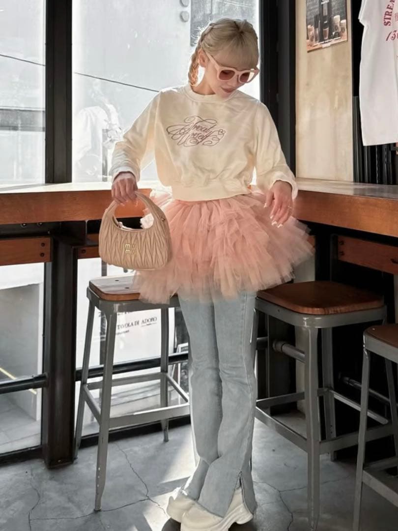 スカート \"Ballerina\" volume tulle tutu
