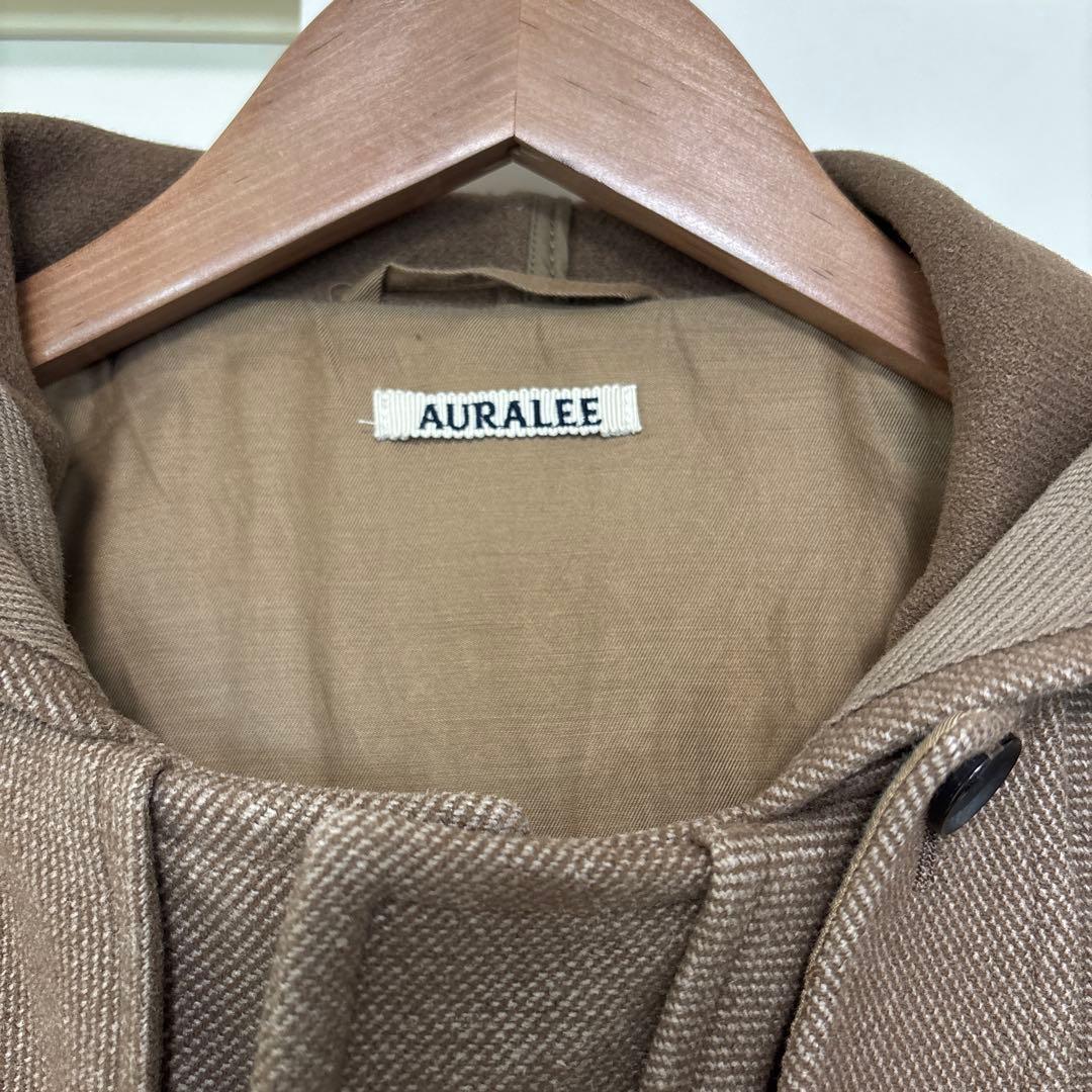 最新ファッション - オーラリー ウール シルク ダッフルコート 3