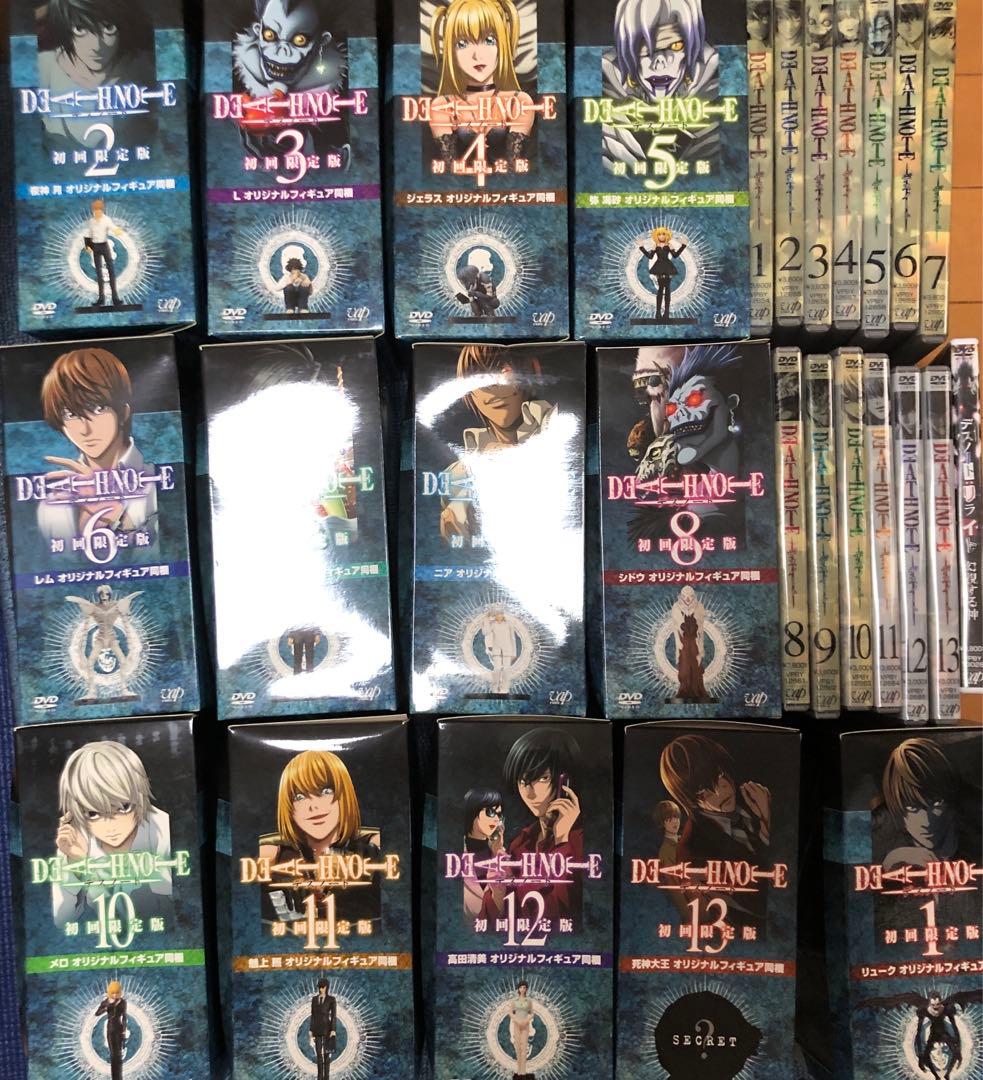 【フィギュア箱難あり】デスノート DVD アニメ 1〜13巻＋1 フィギュア箱難あり】デスノート DVD アニメ 1〜13巻＋1 Amazon.co.jp