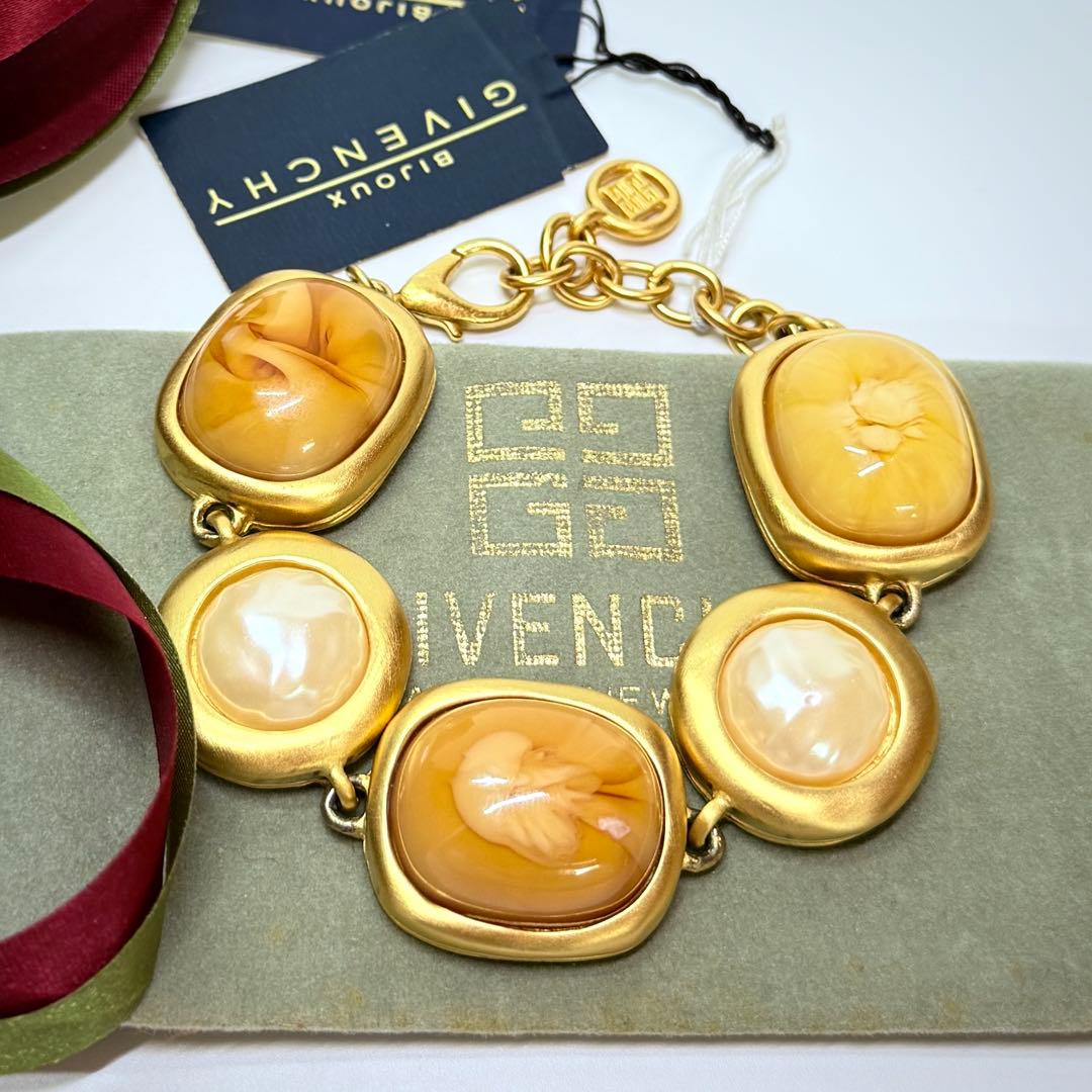 【超希少】新品未使用GIVENCHY ジバンシ　ゴールド　ブレスレット　重厚 中古・古着通販】GIVENCHY (ジバンシィ) ブレスレット ゴールド