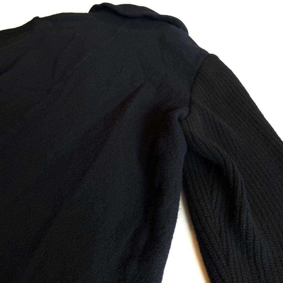 《美品》24aw コムデギャルソン シャツ ウール縮絨 ジャケット Pコート M