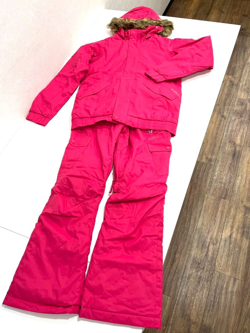 h871美品 BURTON バートン スノーボードウェア 上下3点セット