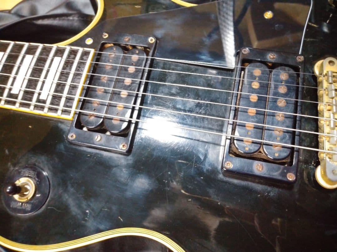 Burny バーニー レスポールカスタムタイプ ダイヤモンドインレイ