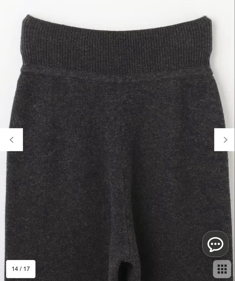 pelleq × NAVE ペレック ネイヴ ウールカシミヤパンツ 試着のみ - メルカリ