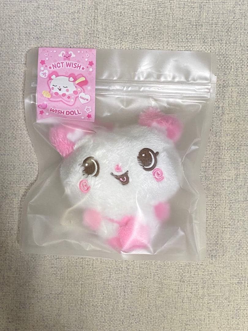 NCTWISH wishdoll Steady MD ぬいぐるみ サクヤ NCT WISH [LET'S GO STEADY] OFFICIAL MD WISH DOLL - Kpop USA