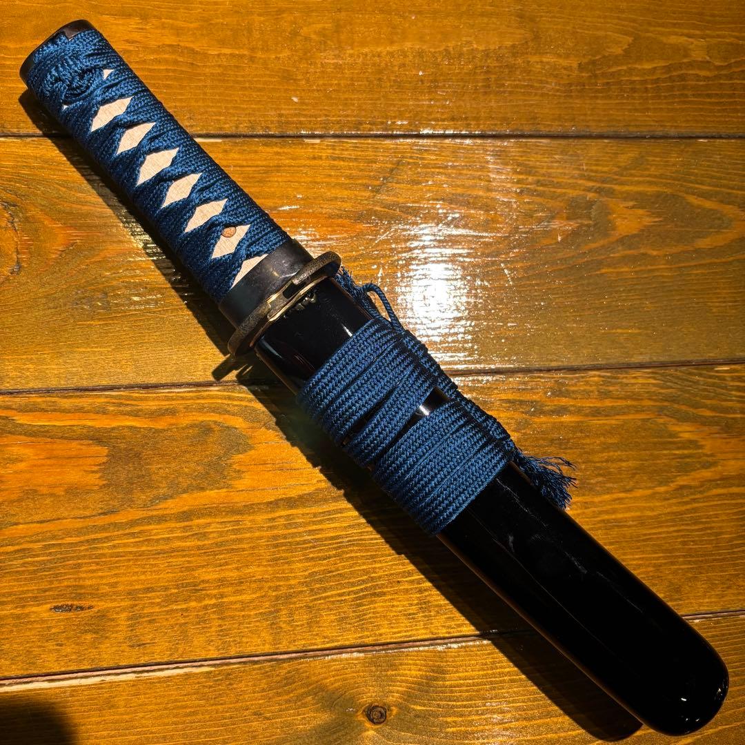 日本刀残欠クラフトナイフNo.92 長光作 切先 日本刀残欠クラフトナイフ