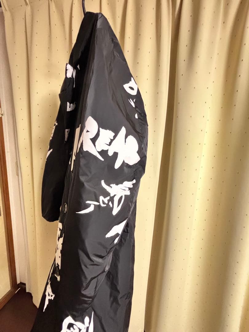 美品】Ground Y 武田双雲コラボ リバーシブルダウンコート ブラック 3