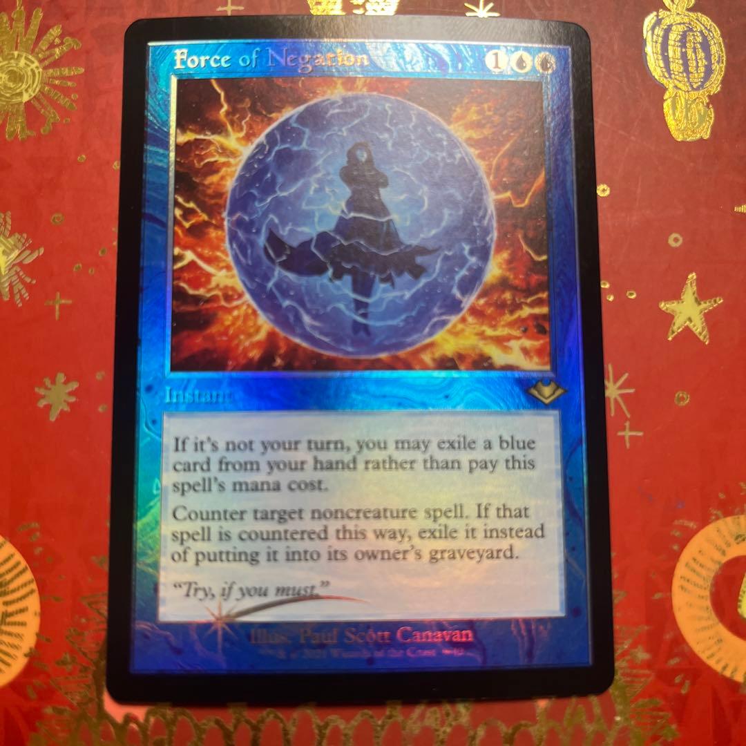 mtg 否定の力　foil 旧枠　英語 MTG 否定の力 旧枠英語版foil 1枚 MTG 旧枠・Foil 否定