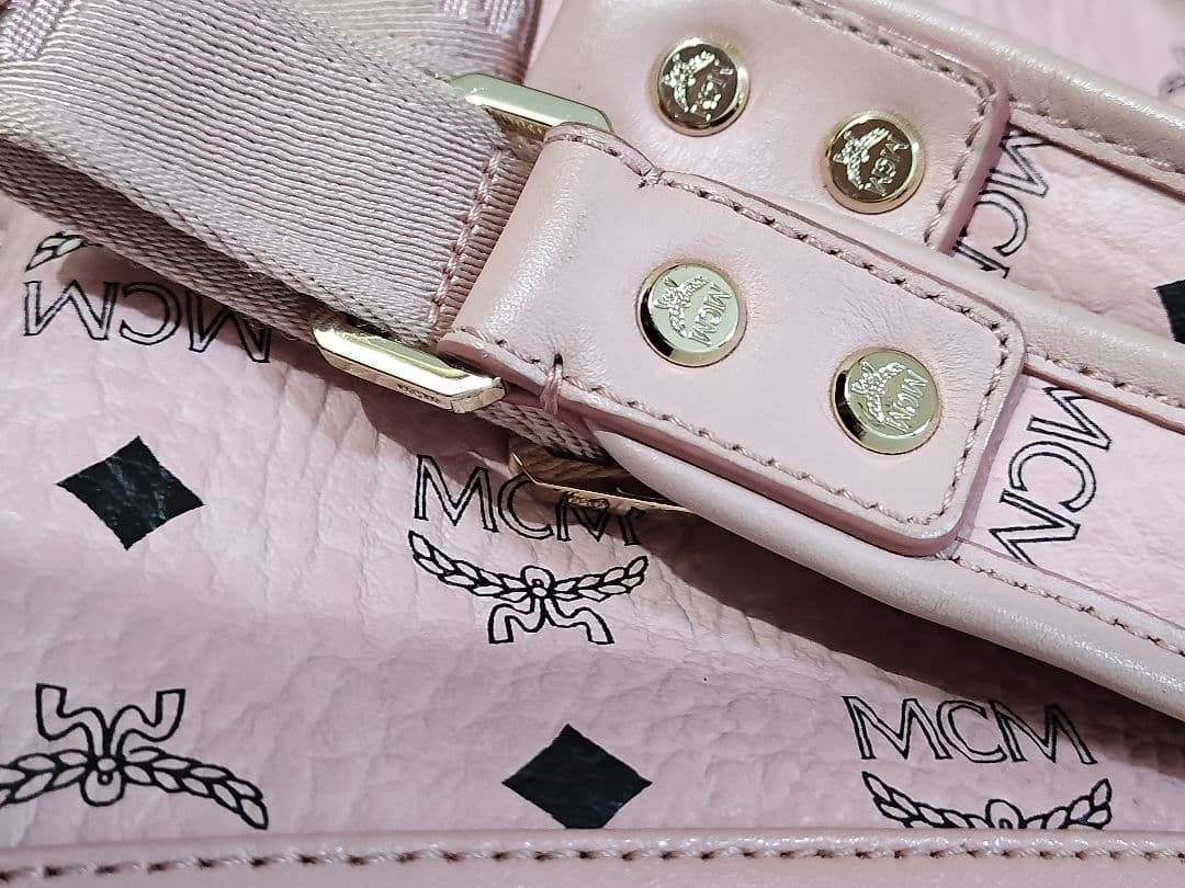 MCM リュック ソフトピンク ミニ mini 極美品 - メルカリ