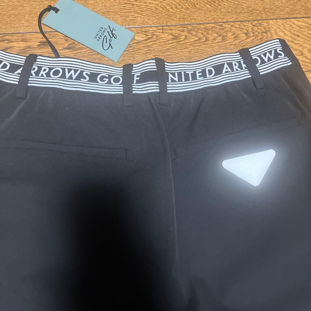 UNITED ARROWS GOLF ブラックパンツ 新 モデル