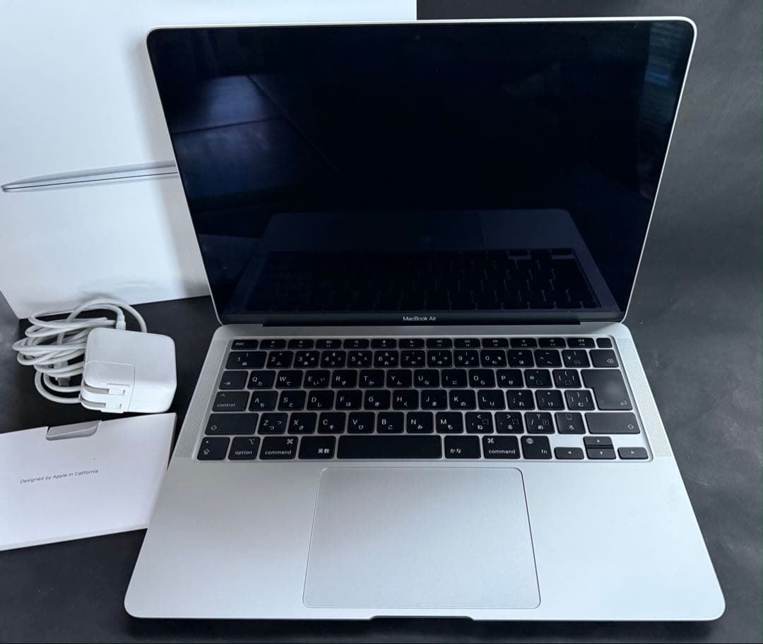 保証付！MacBook Air M1 2020/13.3/256GB/8GB ジャンク Apple MacBook Air A1932 通電可 アクティベーションロックON