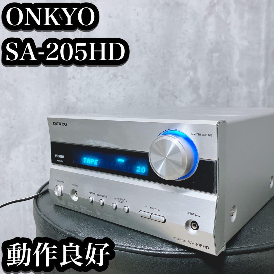 【良品】ONKYO AVアンプ SA-205HD Amazon.co.jp: ONKYO AVセンター 5.1ch対応 最大出力30W×5 シルバー SA