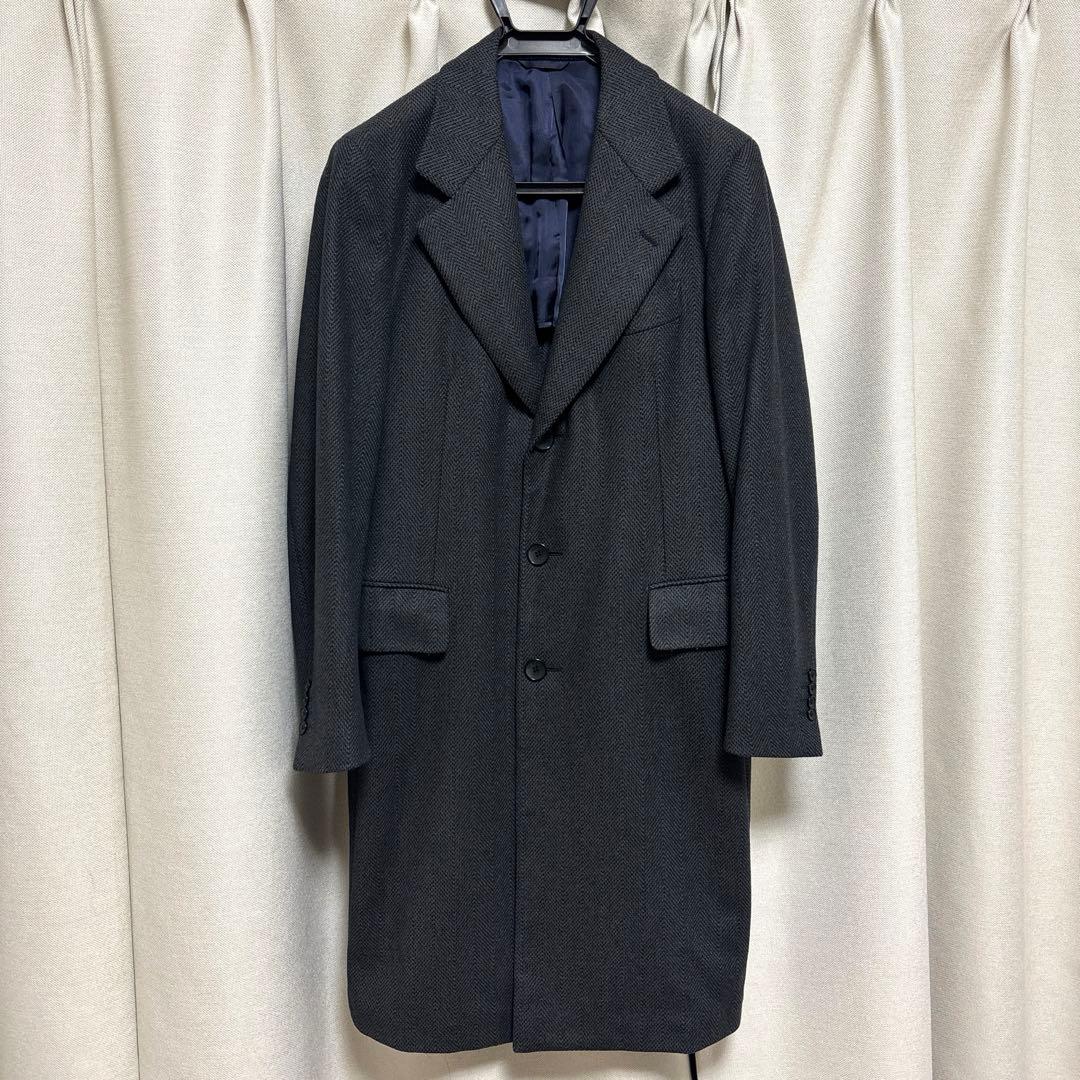 モモンガ様　Belvest極上ウール100％ チェスターコート 48 イタリア製 モモンガ様 Belvest極上ウール100％ チェスターコート 48 イタリア製