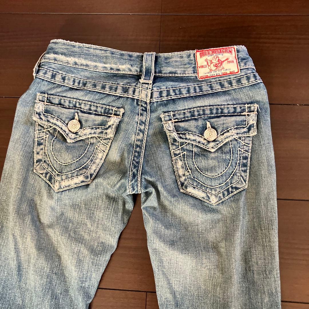 True Religion JOEY BIG T 希少ホワイトステッチ JOEY T 希少ホワイト