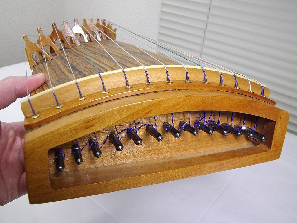 セミリオン M12 工房森の子 日本製 13弦 ミニ琴 短箏