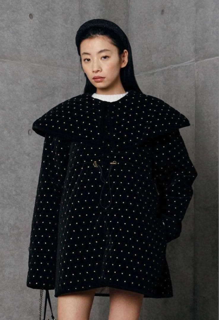 bibiy ODETTE COAT ドットコート - メルカリ