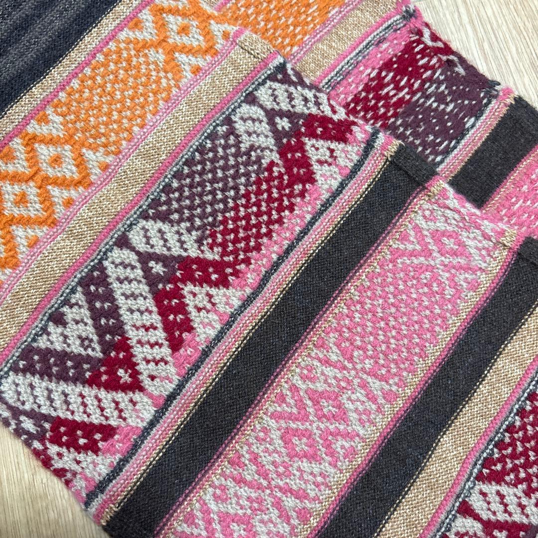 RRL / Jacquard-Knit Wool-Blend Scarf